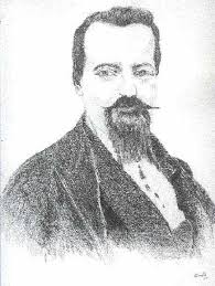Portrait by the artist Ionitza drawn from a photograph once owned by Margaret Delgado de Ortiz - simon