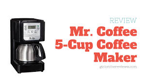The updated, ergonomic carafe design with ounce markings takes the guesswork out of measuring. Mr Coffee 5 Cup Coffee Maker Review Girl On The Reviews 2021