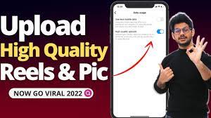 how to upload high quality video on