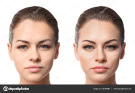 woman face professional makeup