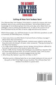 While the beloved game's origins can be traced back to england centuries past, baseball has been the national sport. The Ultimate New York Yankees Trivia Book A Collection Of Amazing Trivia Quizzes And Fun Facts For Die Hard Yankees Fans Walker Ray Amazon Es Libros