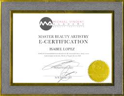 get certified michael vincent academy