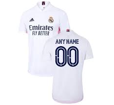 Get your legendary real madrid jersey at ultra football. Custom Mens Real Madrid Home Authentic Shirt 20 21 Real Madrid Cf Us Shop