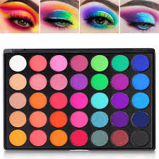 colorful eyeshadow palette rainbow de