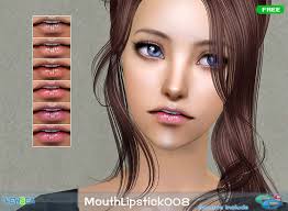 sims2 lipstick mouth008 newsea