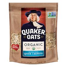 quaker oats organic quick 1 minute 24