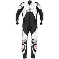 Alpinestars Tech 1 R One Piece Leather Suit Motorcycle