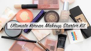 the ultimate korean makeup starter kit
