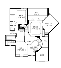 European Manor House Plan 4 Bed 5303