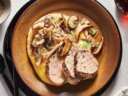 This instant pot pork tenderloin has a garlic herb rub that gives it incredible flavour and an easy 4 ing honey balsamic glaze cook from fresh or frozen. Best Side Dishes For Pork Roast Cooking Light