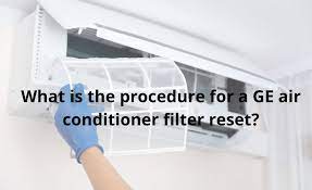 ge air conditioner filter reset 9