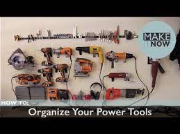 How To Organize Your Power Tools