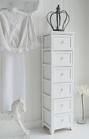Made of wood for longevity, this piece comes in a pure white shade to complement. Maine Slim Tallboy Chest Of 6 Drawers White Bedroom Storage Furniture White Bedroom Furniture Storage Furniture Bedroom White Bedroom Design