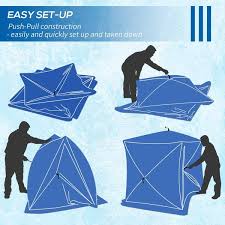 Pop Up Portable Ice Fishing Tent