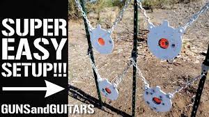 new and easy steel target setup