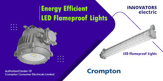 crompton led flameproof lights