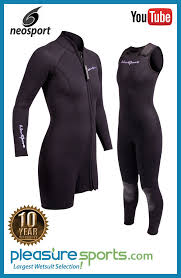 Details About Neosport 7mm Womens 2 Piece Wetsuit Combo Scuba Diving Premium Neoprene