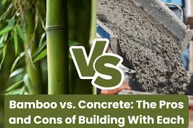 bamboo vs concrete the pros and cons