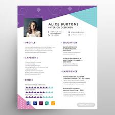 After you've spent years in the workforce, you may decide it's time to apply for another job. One Page Resume Cv For Experienced Free Template Stockpsd