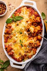 30 minute easy baked ziti without