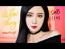 sinb gfriend wow thing makeup 신비