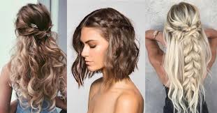 Medium hair is quite versatile since there are a lot of medium hairstyles that you may style with it. Prom Hairstyles Half Up Half Down Hairstyles New Prom Frisuren Hairstyles Frisuren Hairstyl Half Up Half Down Hair Prom Hair Styles Prom Hair