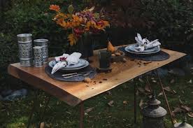 Outdoor Dining Table Wooden Garden