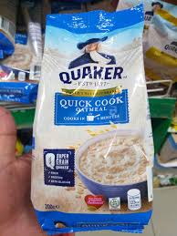 quaker quick cook oatmeal 200g