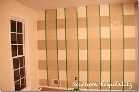 Gingham Paint Treatment Using Frogtape