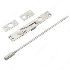 flush bolt for metal doors with 12