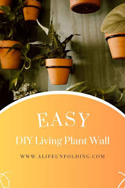 Diy Indoor Living Plant Wall A Life