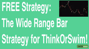Free Thinkorswim Trading Strategy The Wide Range Bar Strategy