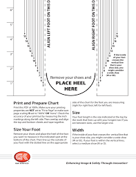Printable Shoe Size Chart Womens Printall
