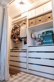 I've been working on this project on and off for about three weeks and it's finally finished!! Diy Ikea Closet Makeover Before After The Diy Mommy
