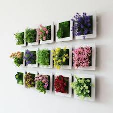 Artificial Flower Hanging Home Wall