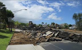 maui lani roundabout construction