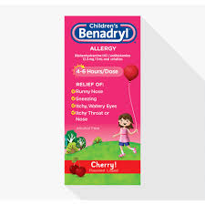 Benadryl Childrens Allergy Liquid Cherry