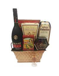 very superior cognac gift basket remy