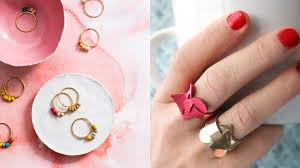 34 diy rings with step by step jewelry