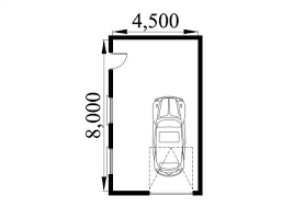 Single Y Garage Plan 4580b
