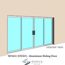 sliding doors dimension sd3621