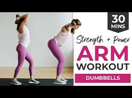 30 minute arm workout with weights