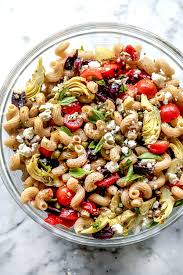 greek pasta salad with whole wheat