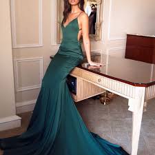 Tamara Emerald Dress Alamour The Label