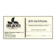 bblades gift certificates from bblades