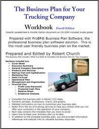 The Business Plan For Your Trucking Company Business