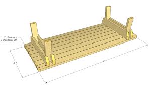 Patio Bench Napping Bench Plans