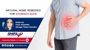 natural home remes for stomach ache