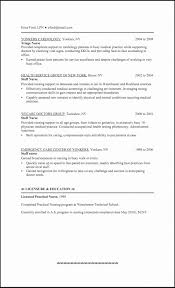 Nursing Resume Lpn Resume Templates Design For Job Seeker