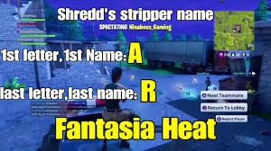 To really stand out in the crowd of so many people or have a competition, you need to have a good name/username that sets. Funny Photo Colllections Finding Our Stripper Names Fortnite Funny Moments Youtube
